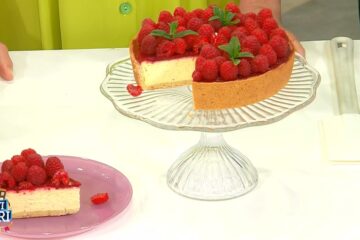 cheesecake ai lamponi