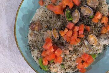 risotto alle vongole veraci di Sergio Barzetti