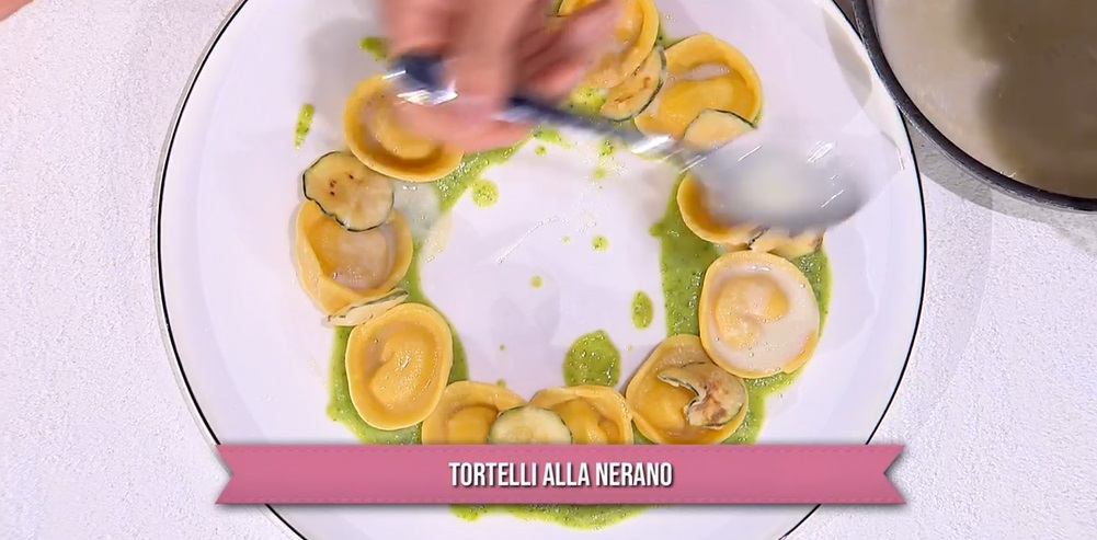 tortelli alla Nerano di Mauro e Mattia Improta