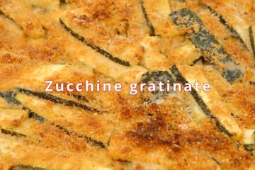 zucchine gratinate