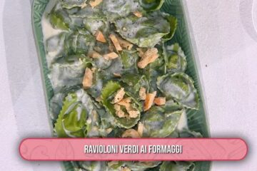 ravioloni verdi ai formaggi di Daniele Persegani