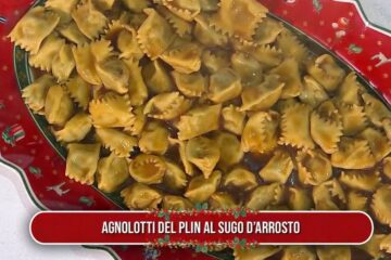 agnolotti del plin al sugo d'arrosto di gemelli Billi