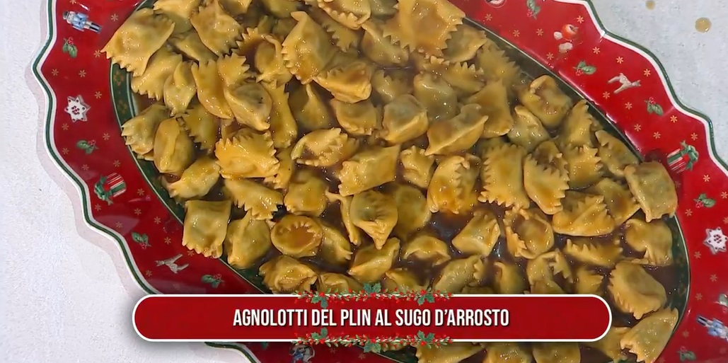 agnolotti del plin al sugo d'arrosto di gemelli Billi