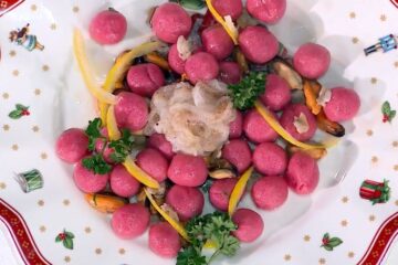 gnocchi rossi al profumo di mare di Fabio Potenzano