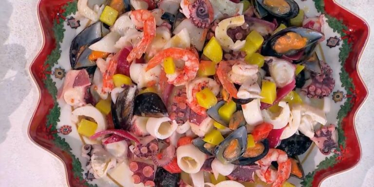 insalata di mare delle feste di Michele Farru