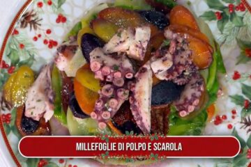 millefoglie di polpo e scarola di Mauro Improta