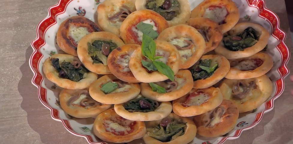 pizzette del cenone di Vincenzo Capuano