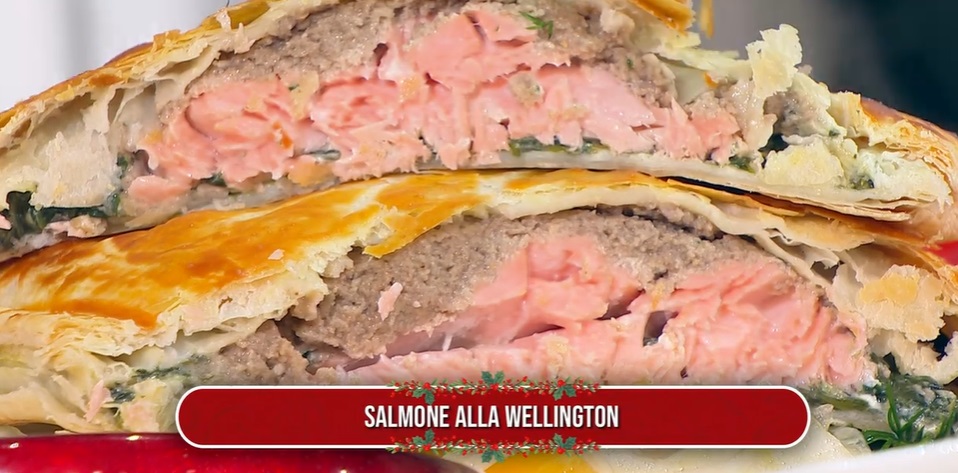 salmone alla Wellington di Mauro e Mattia Improta