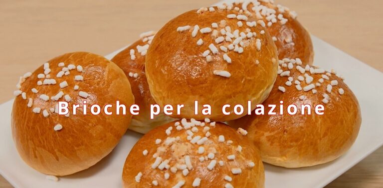 brioche per la colazione