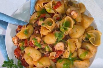 conchiglioni con ragù di polpo di Andrea Mainardi