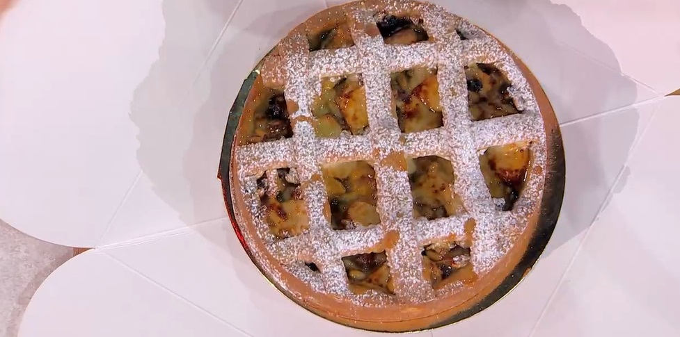 crostata strudel di Sal De Riso