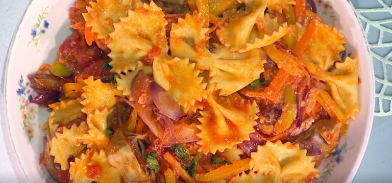 farfalle all'ortolana di Daniele Persegani