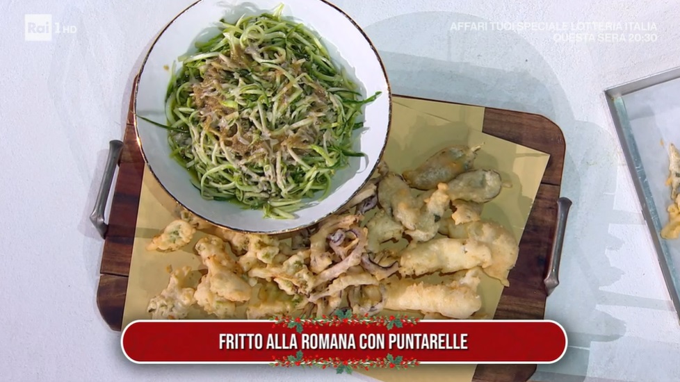 fritto alla romana con puntarelle di Gian Piero Fava