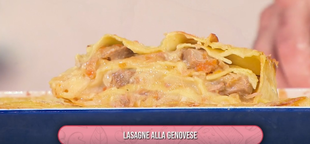 lasagne alla genovese di Antonio Paolino