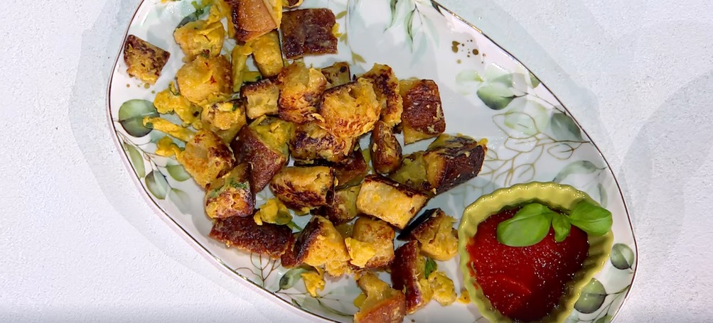 pane fritto con le uova di Giusina Battaglia