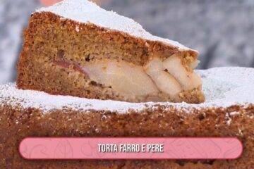 torta farro e pere di Barbara De Nigris