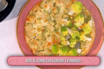 riso al forno con verdure e formaggi di Sergio Barzetti