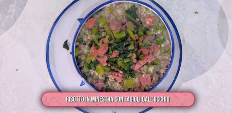 risotto in minestra con fagioli di Sergio Barzetti