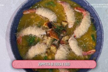 zuppetta di zucca e ceci di Mauro e Mattia Improta