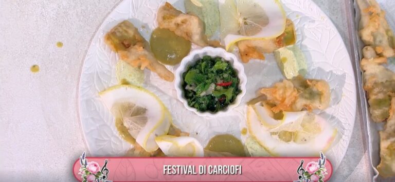 festival di carciofi di Salvatore Giugliano