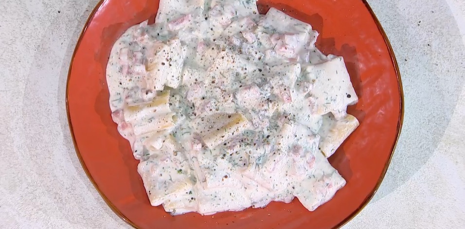 paccheri guanciale e ricotta di Federico Fusca