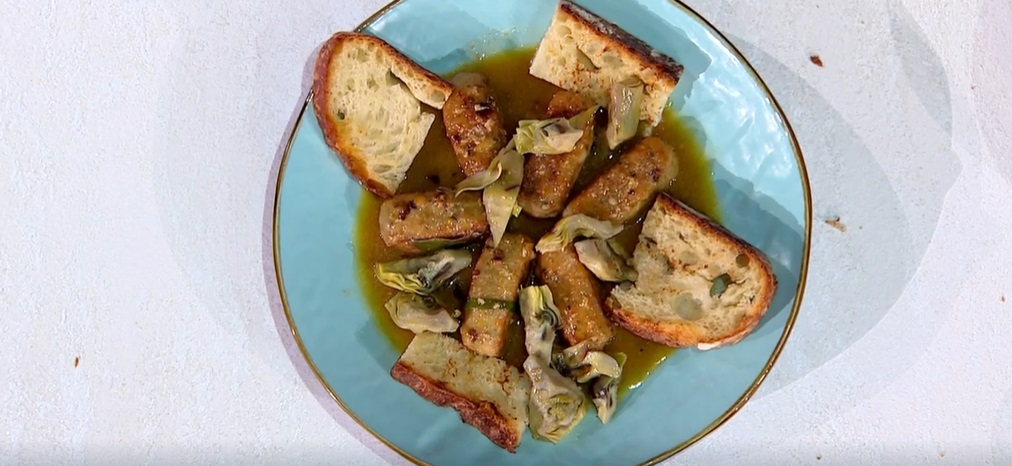 polpettoncini caciocavallo e carciofi di Antonella Ricci