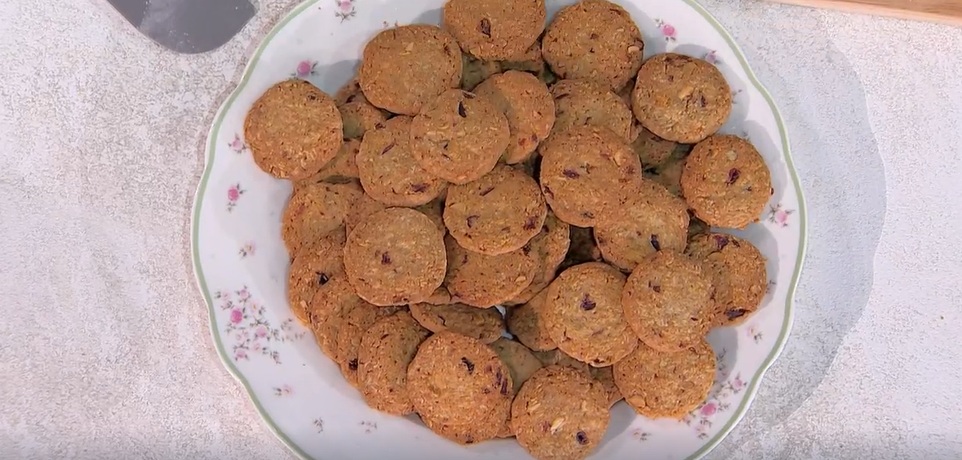 biscotti multicereali con frutta secca di Natalia Cattelani