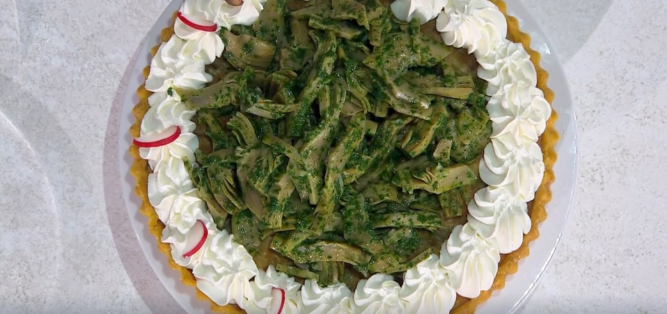 crostata rustica ai carciofi di Gian Piero Fava