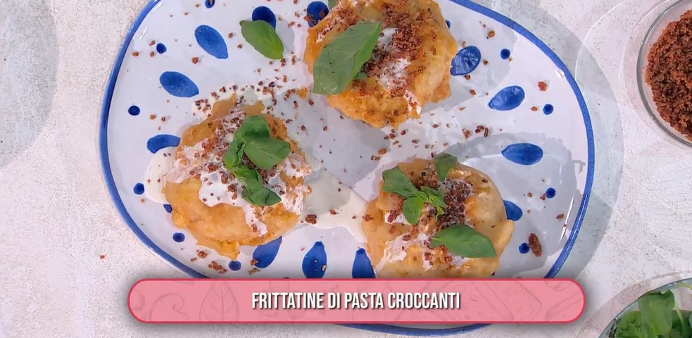 frittatine di pasta croccanti di Salvatore Giugliano