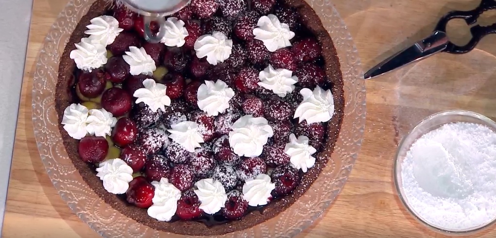 crostata con ciliegie al vino di Daniele Persegani