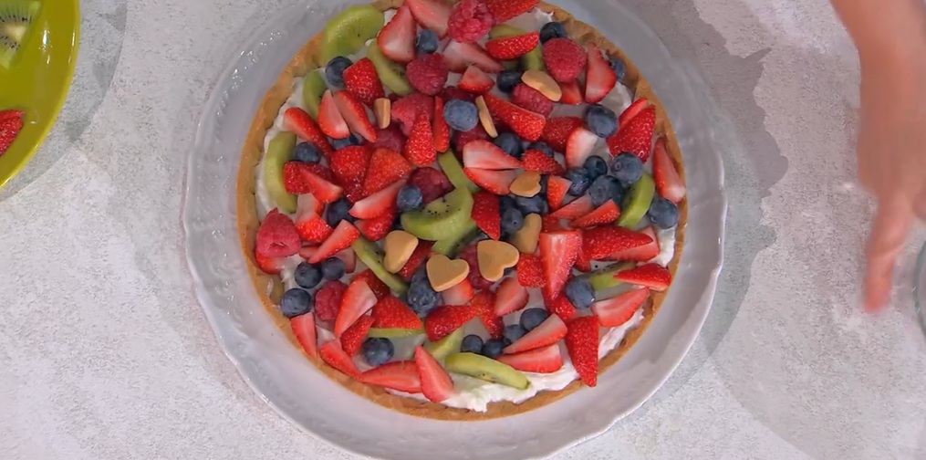 crostata di frutta e crema al latte di Natalia Cattelani