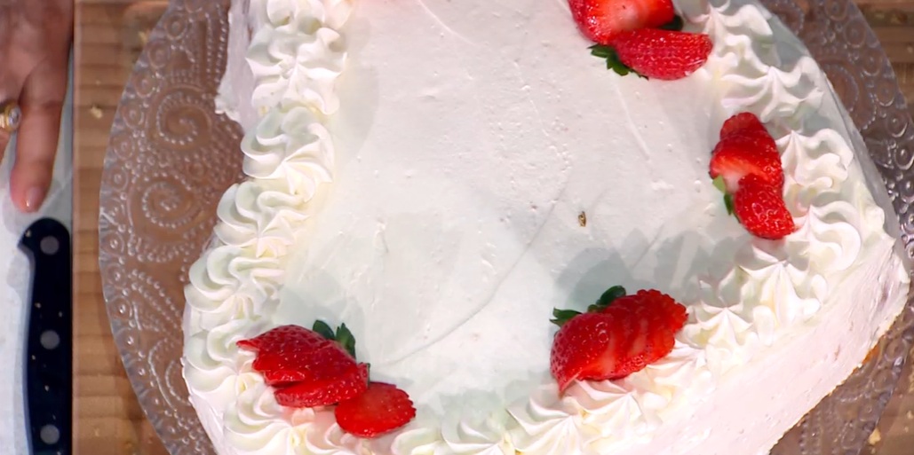 torta panna e fragole di Daniele Persegani
