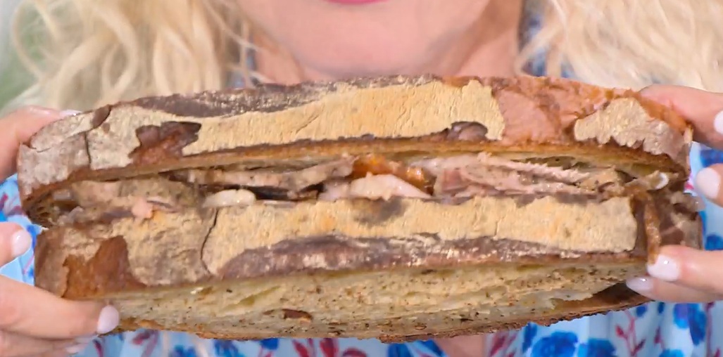 panino con la porchetta di Fulvio Marino