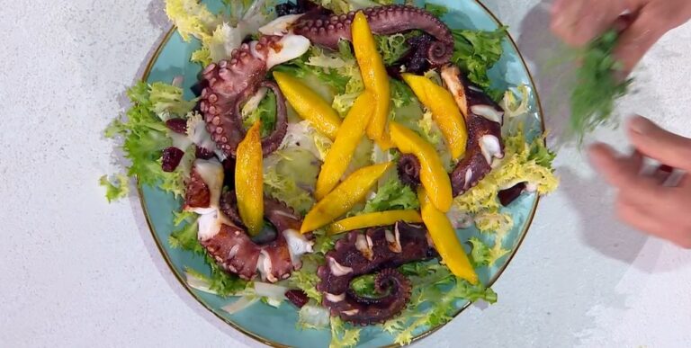 insalata di polpo di Mauro e Mattia Improta