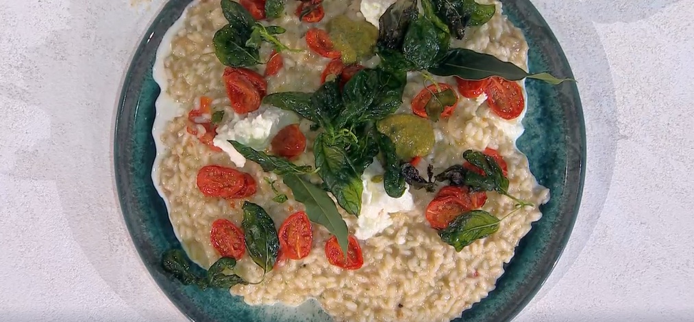 risotto alla parmigiana di melanzane di Sergio Barzetti