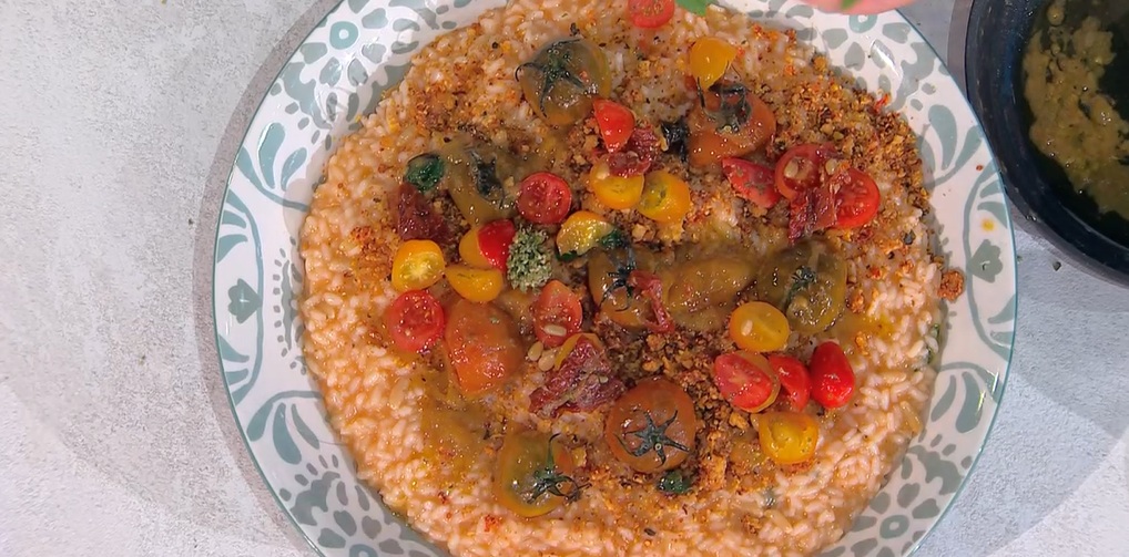 risotto ai 5 pomodori di Sergio Barzetti