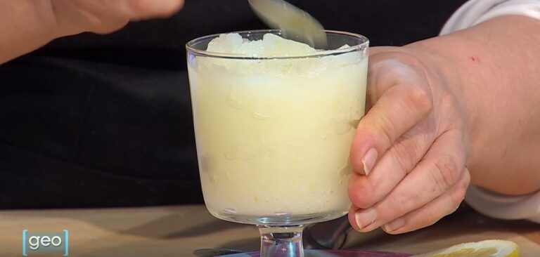 granita di limone