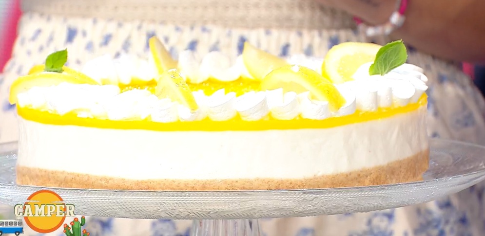 torta fredda ricotta e limone 