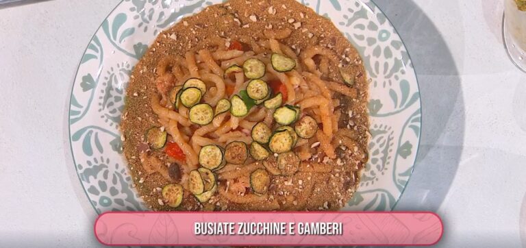 busiate zucchine e gamberi di Fabio Potenzano