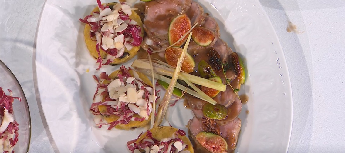 filetto di maiale con fichi e patate di Gian Piero Fava