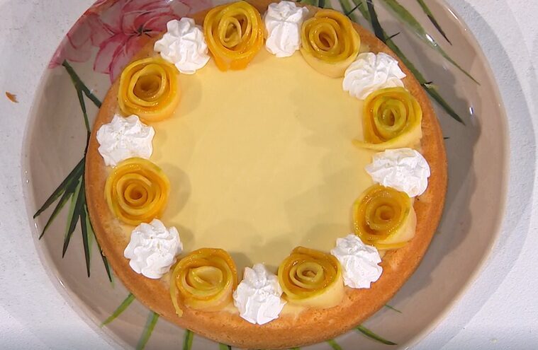 torta fresca al mango di Natalia Cattelani