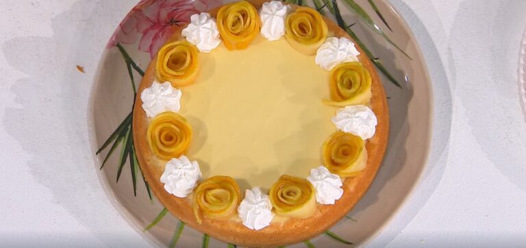 torta fresca al mango di Natalia Cattelani