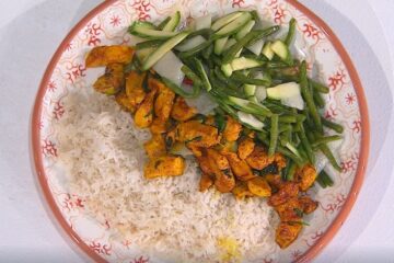 pollo speziato con riso basmati di Francesca Marsetti