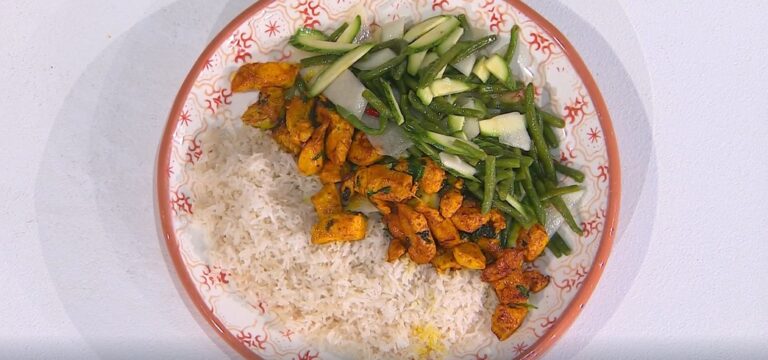 pollo speziato con riso basmati di Francesca Marsetti