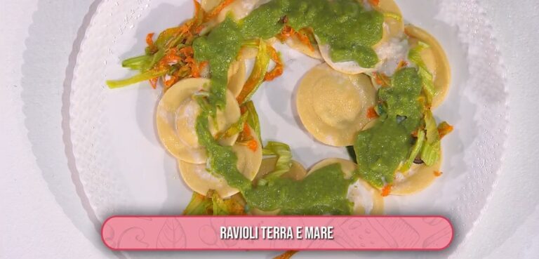 ravioli terra e mare di Mauro e Mattia Improta