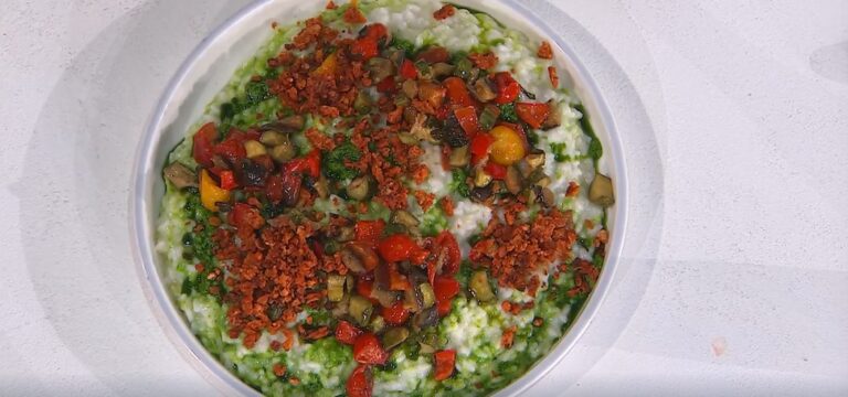 risotto al basilico di Sergio Barzetti