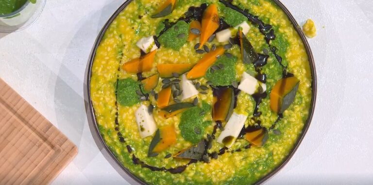 risotto alla zucca arrostita di Sergio Barzetti