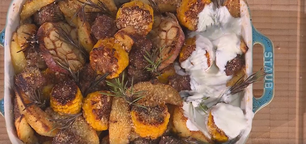 pannocchie patate e salsiccia di Andrea Mainardi