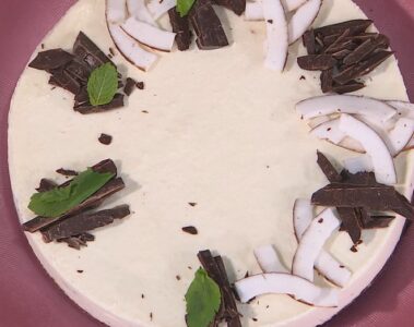torta semifreddo al cocco di Natalia Cattelani