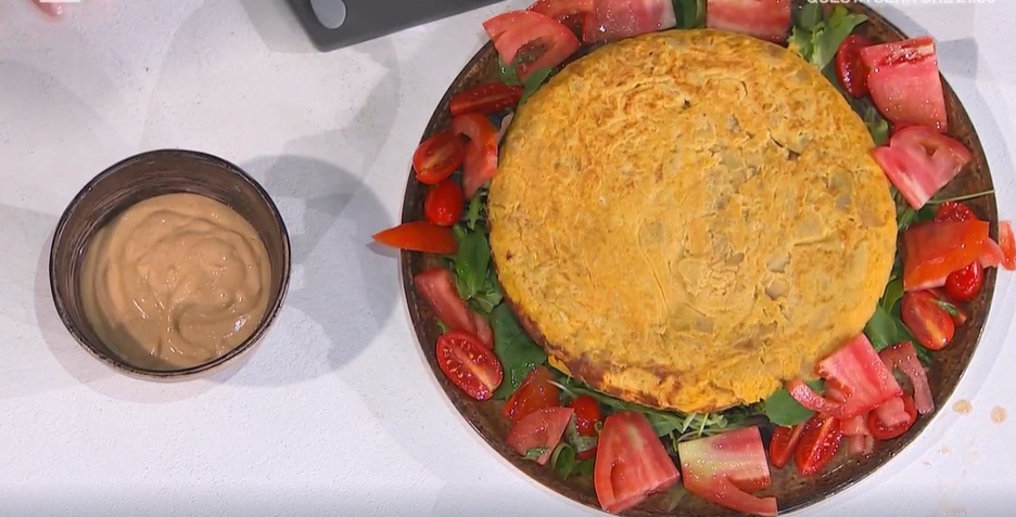 tortilla di patate e cipolle di Barbara Agosti